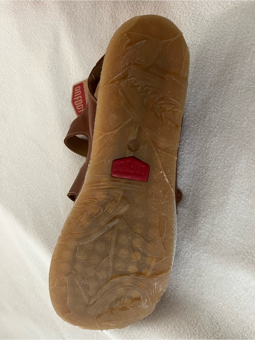 NWT 3-strap adjustable leather sandals - Picture 4 of 7